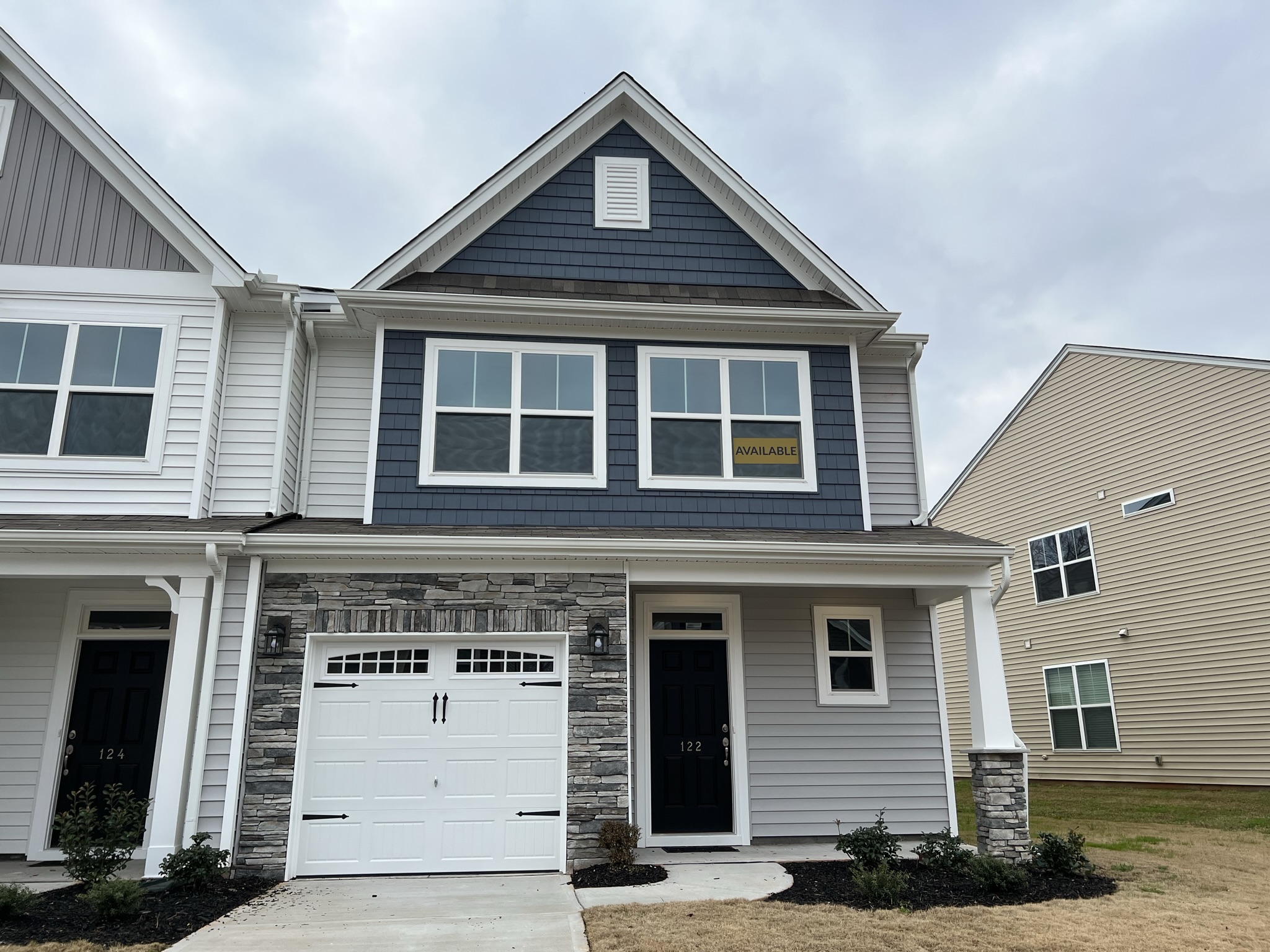 attenborough townhomes cary model