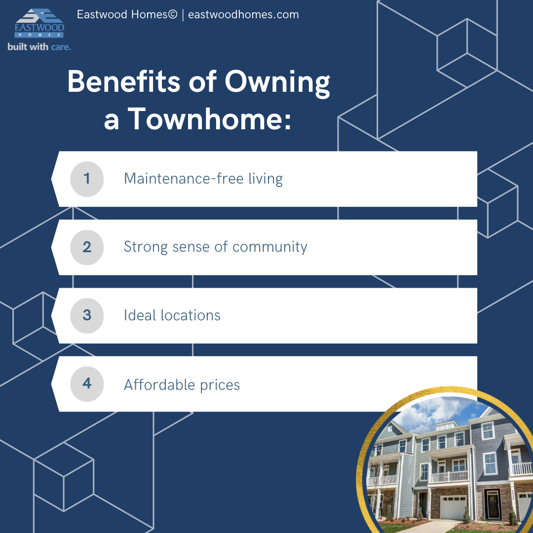 benefits of a townhouse or townhome